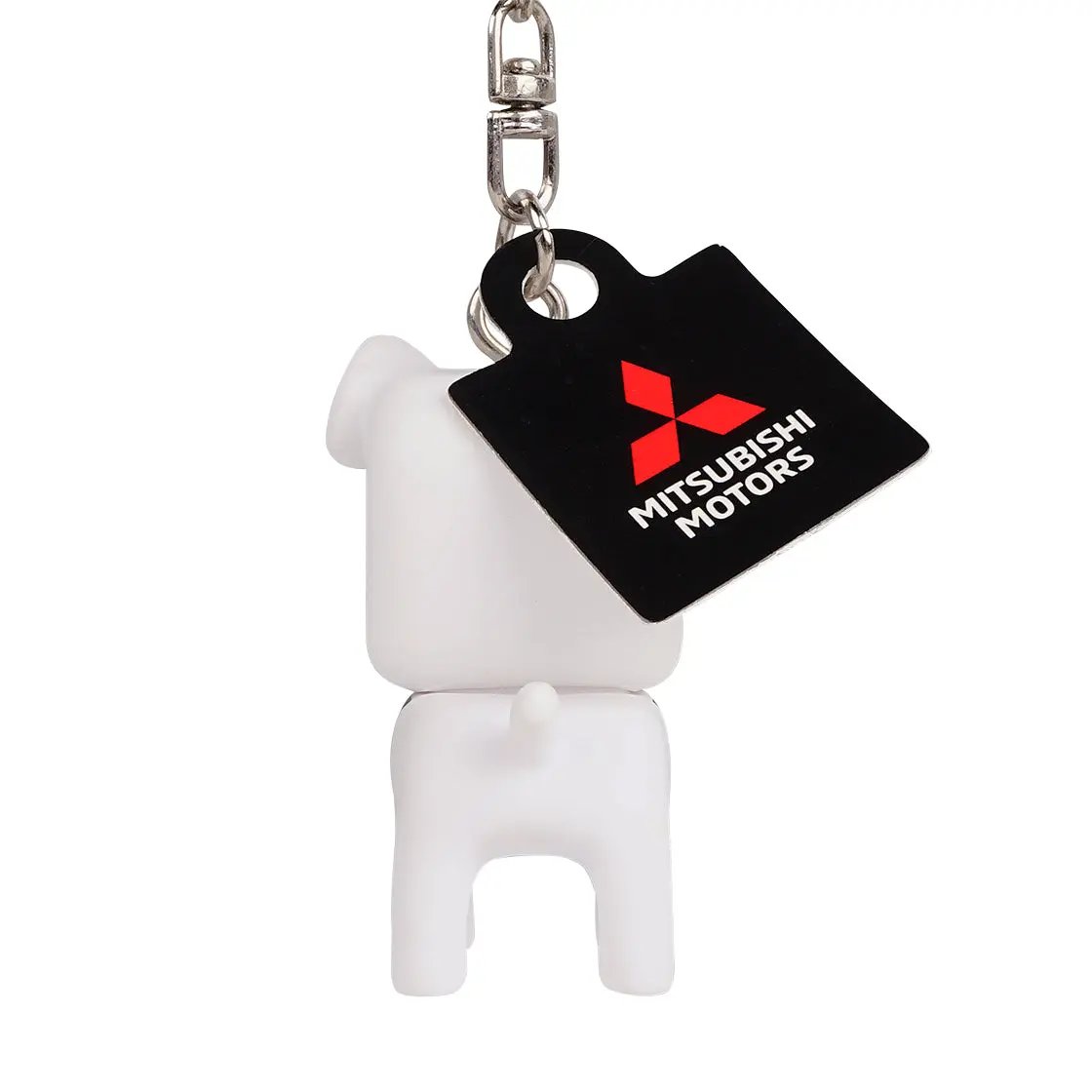 白デリ丸。キーホルダー デリ丸。